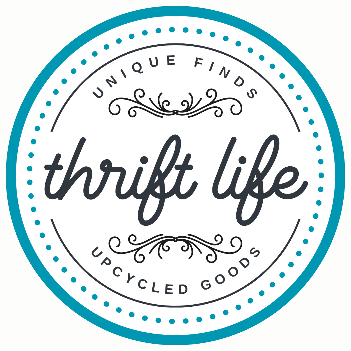Thrift Life Boutique Badge Logo